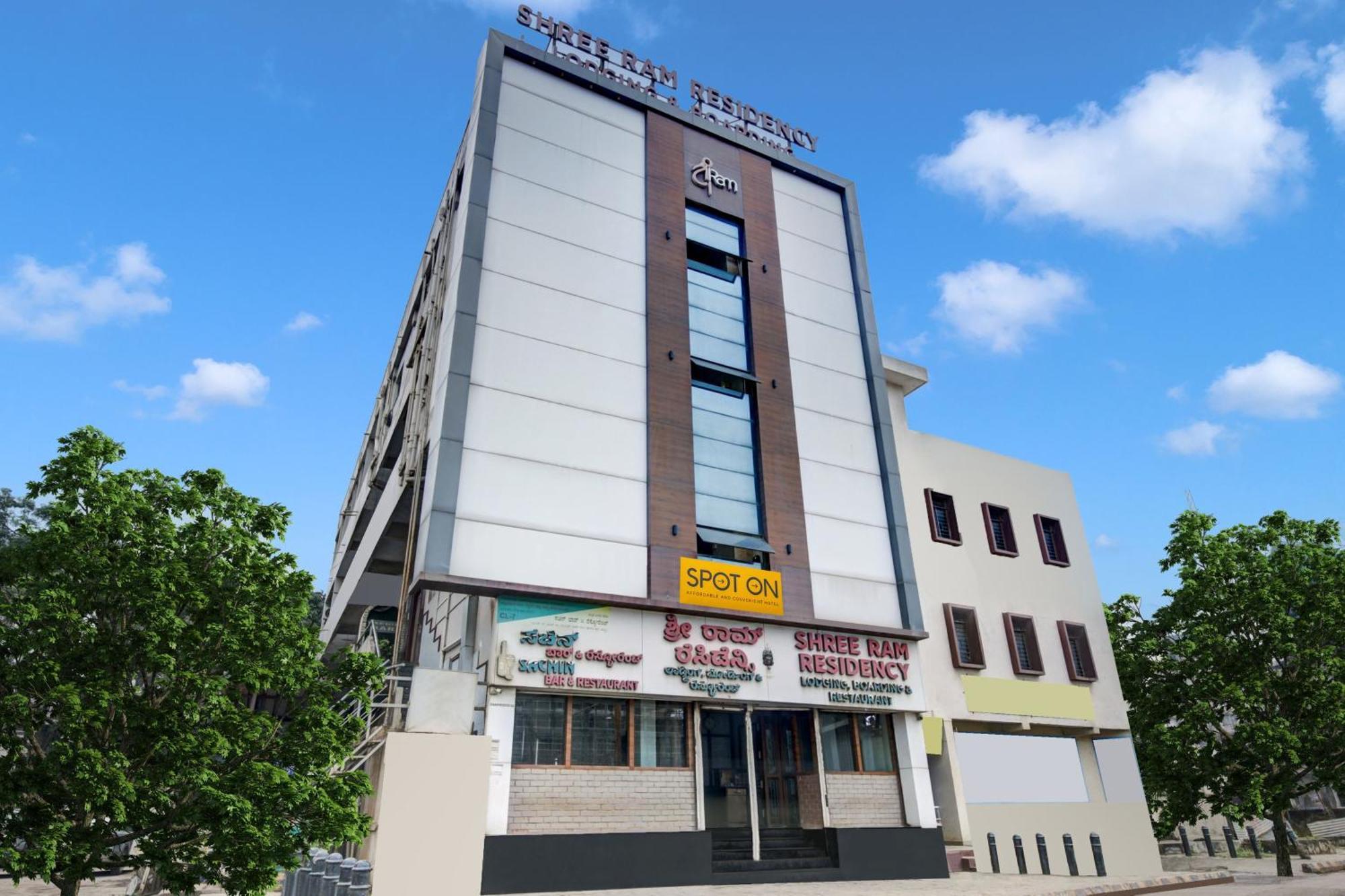 Spot On Shree Ram Residency Hotel Hubli Bagian luar foto