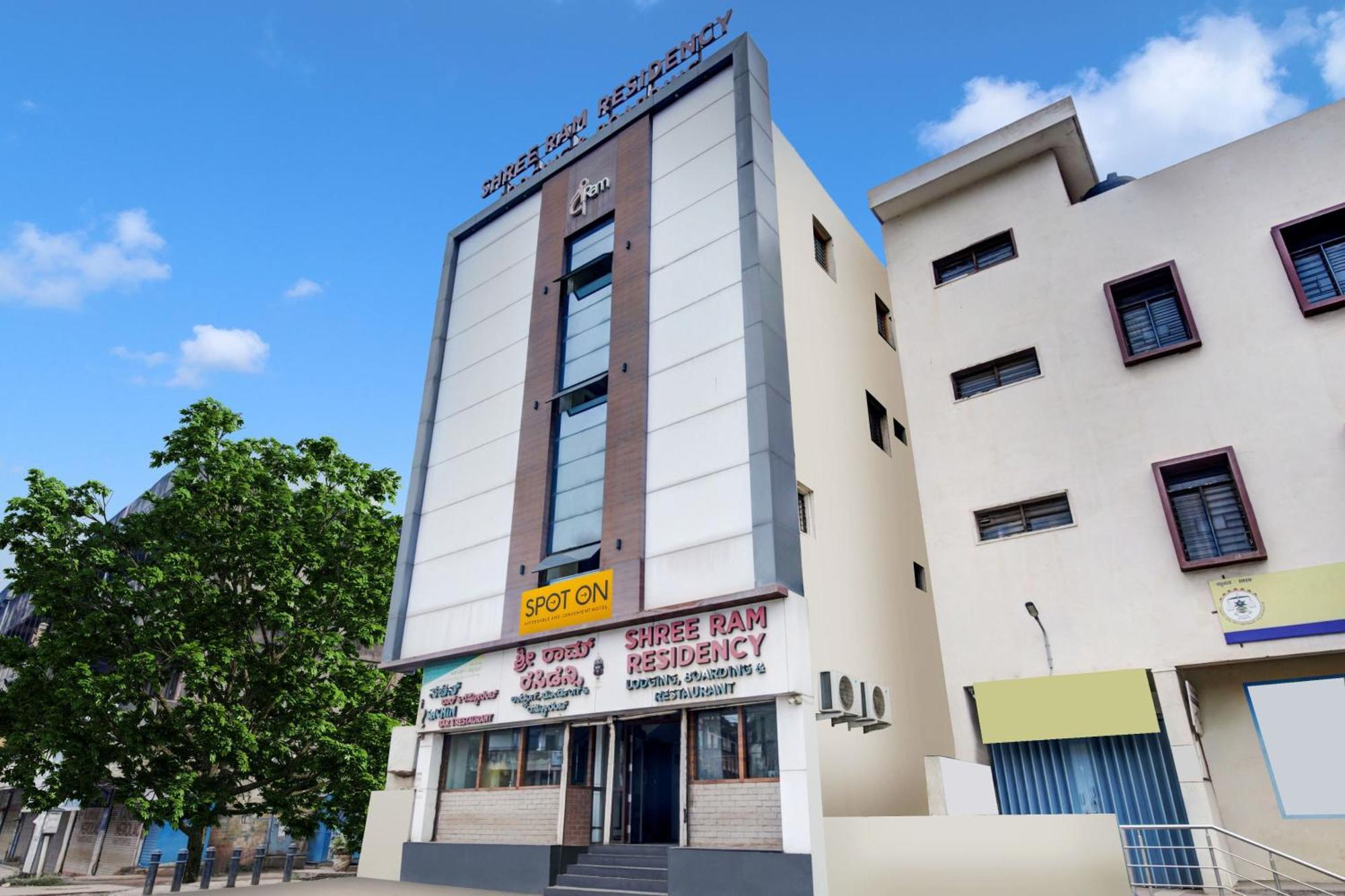 Spot On Shree Ram Residency Hotel Hubli Bagian luar foto